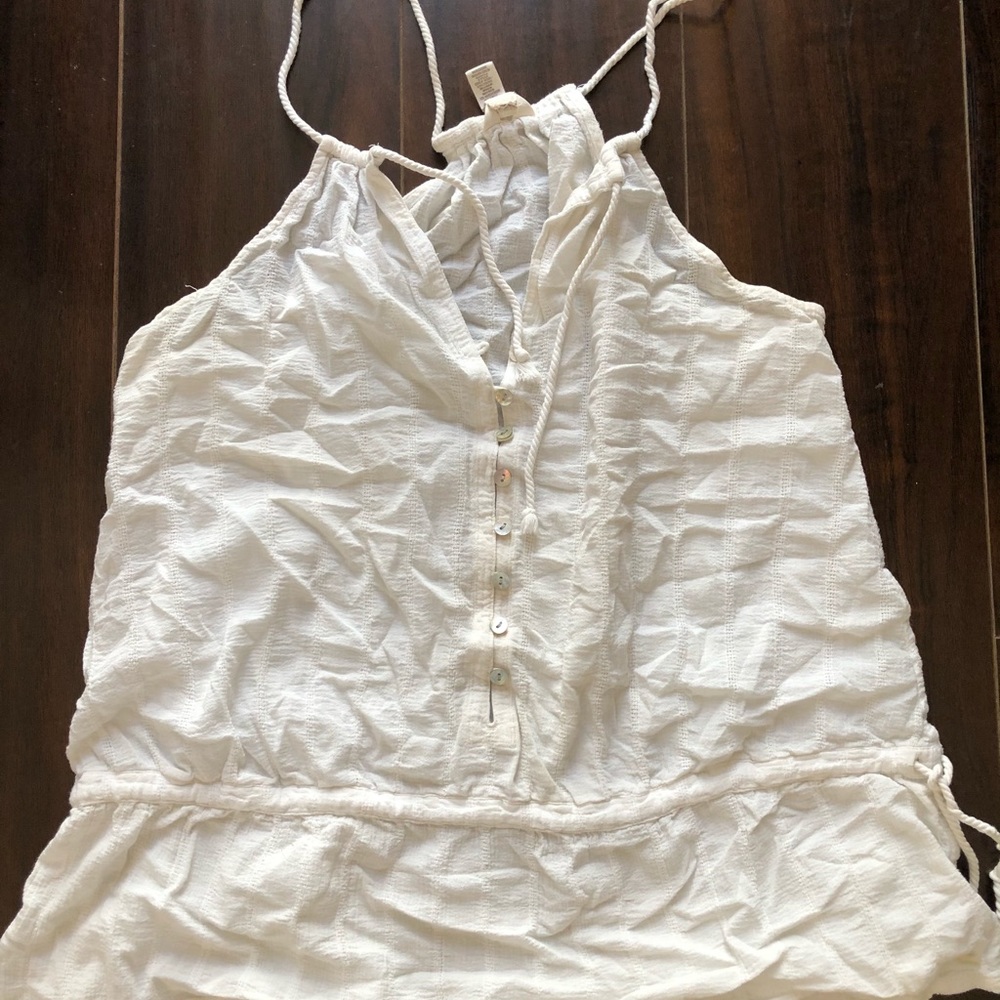 A&F linen tank